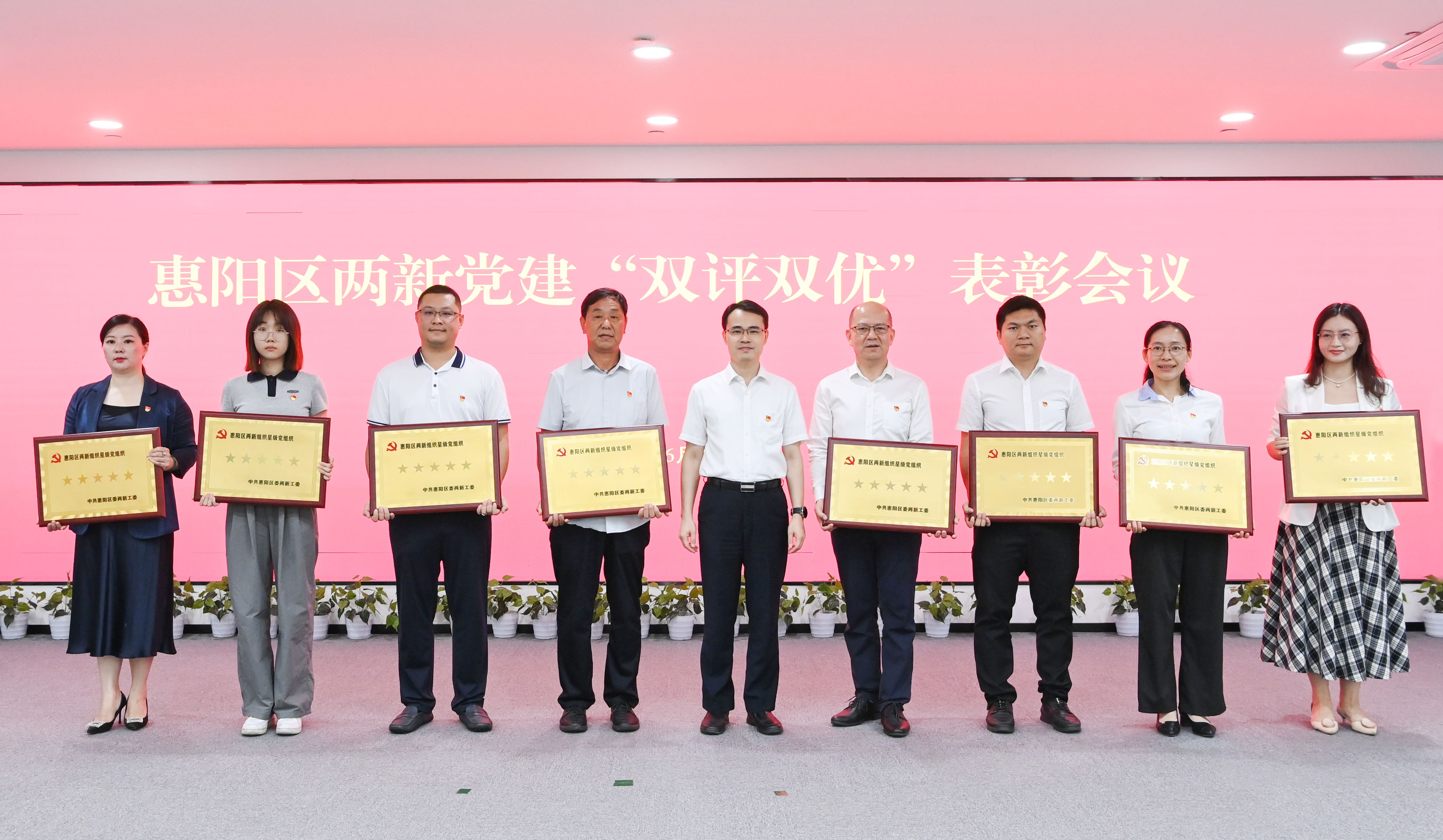 彩神vll官网科技党委荣获惠阳区五星级党组织